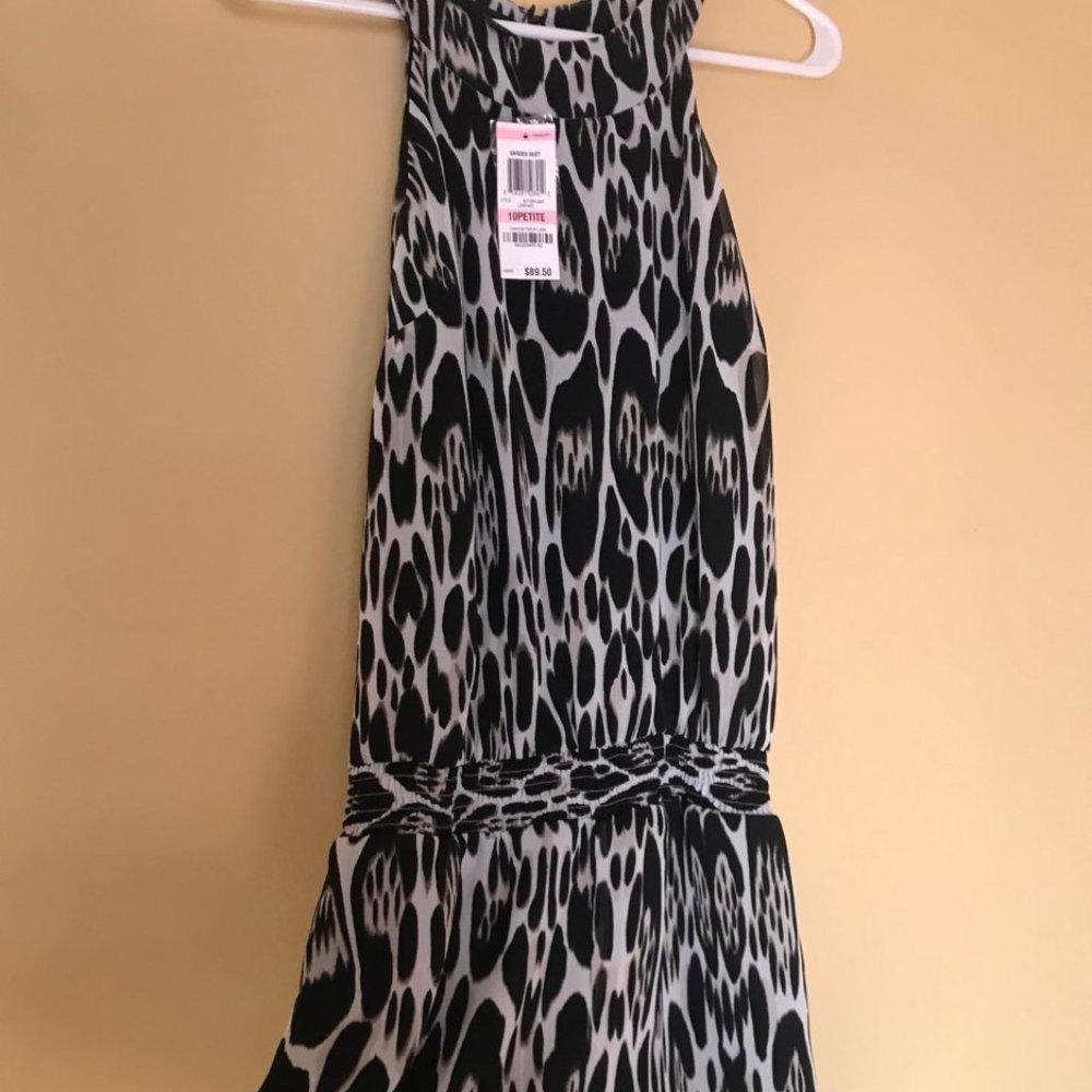 Animal Print Romper